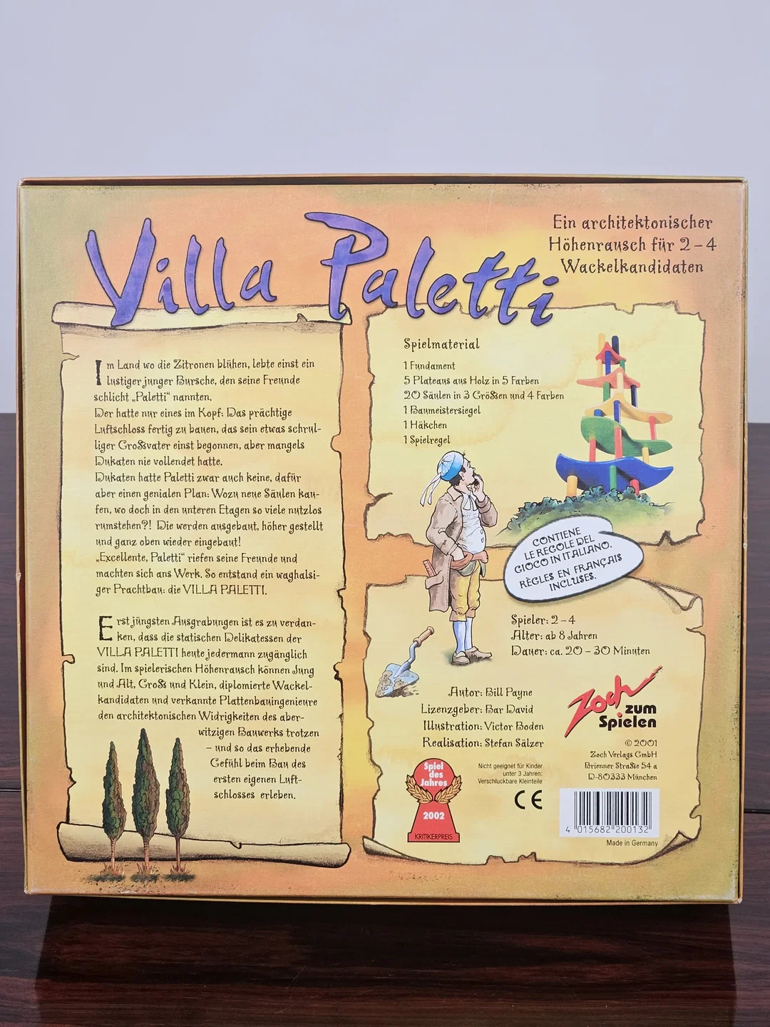 Villa Paletti - Gesellschaftsspiel - Zoch zum Spielen  – Bild 2