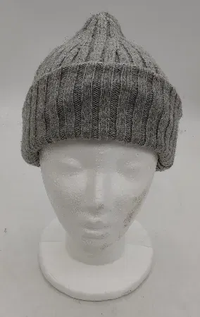 H&M Damenstrickhaube/mütze in hellgrau - Bild 1