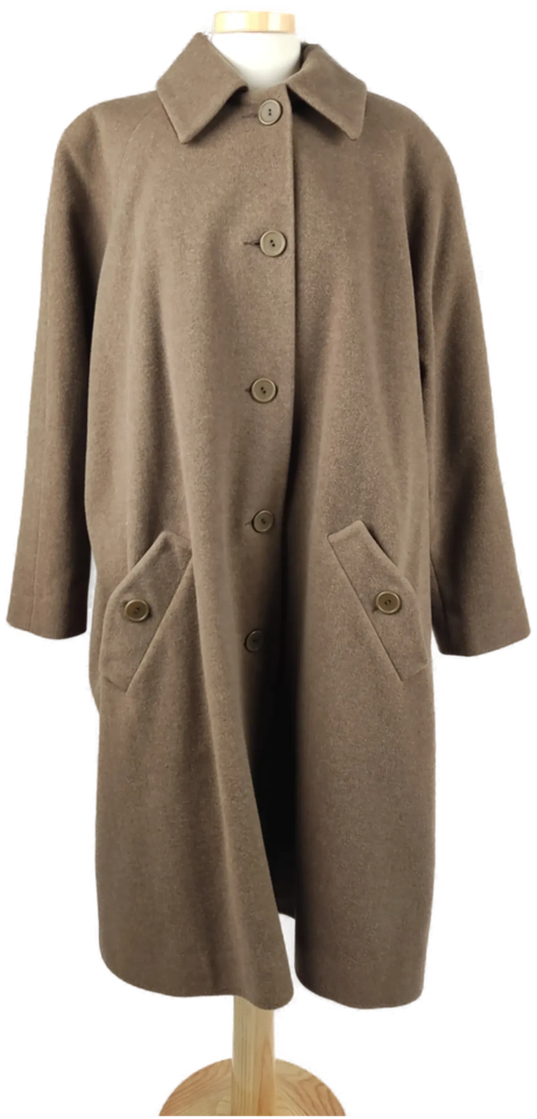 Angelaluz Damen Wintermantel braun - L/40 - Bild 4