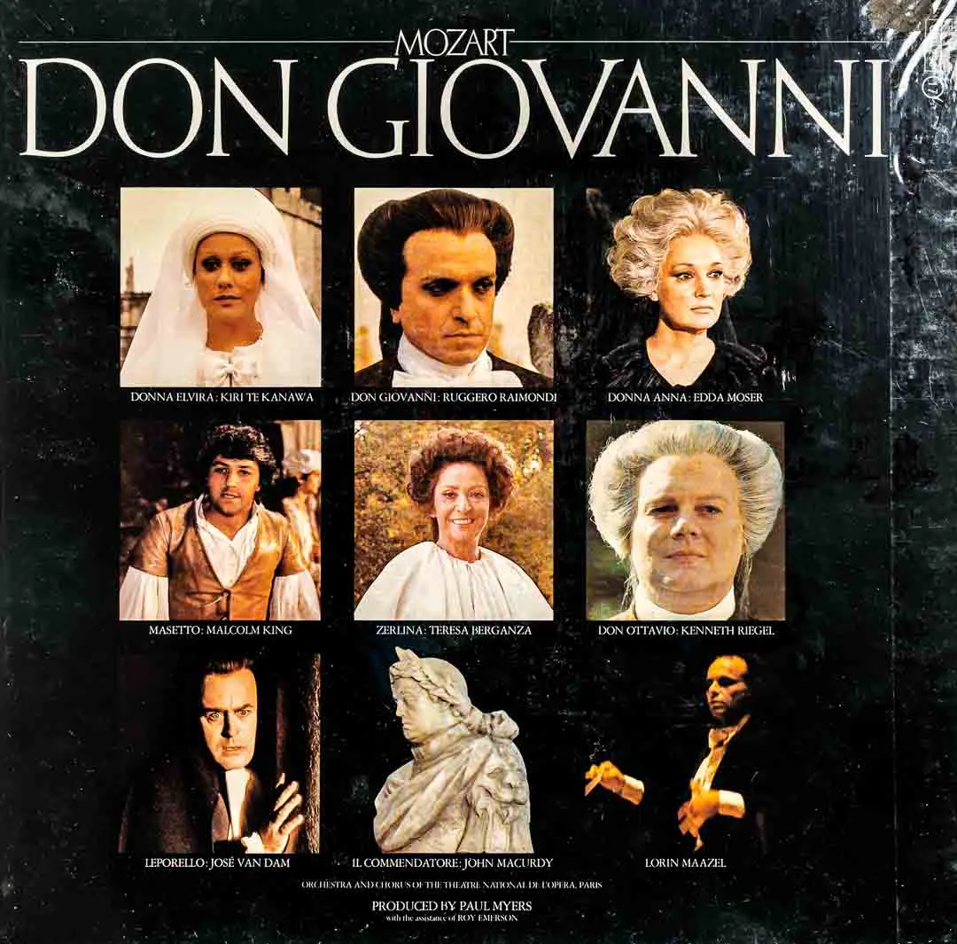 3X Vinyl: Mozart - Lorin Maazel – Don Giovanni aus dem  Notre-Dame du Liban – Bild 2