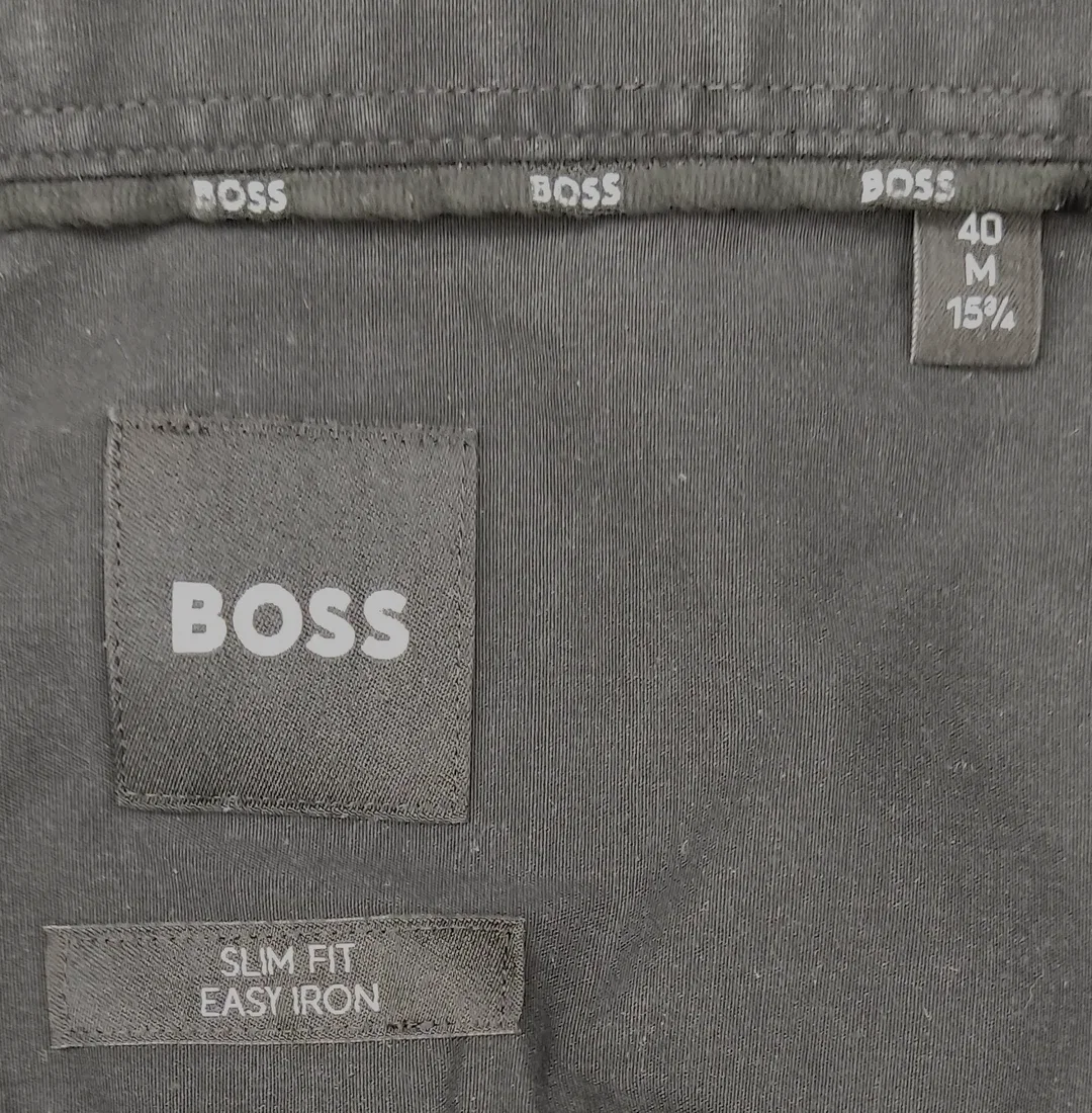 Boss Herren Hemd schwarz Gr. M – Bild 4