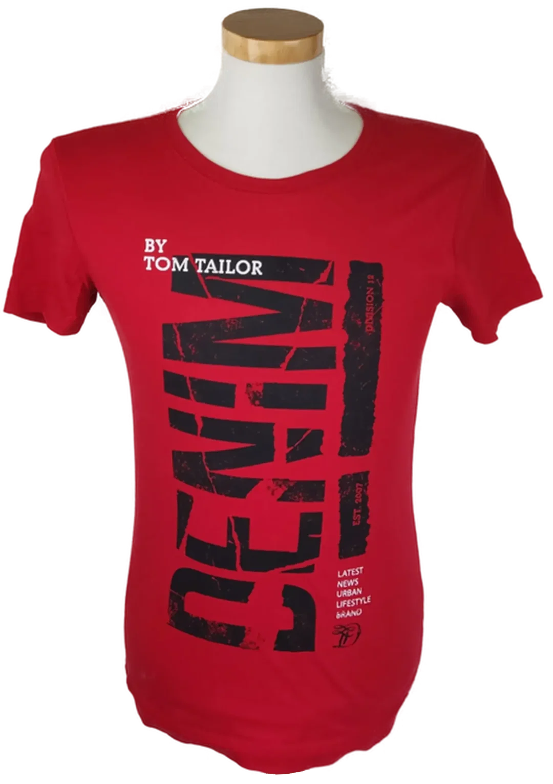 Tom Tailor Herrenshirt rot Gr. S – Bild 1