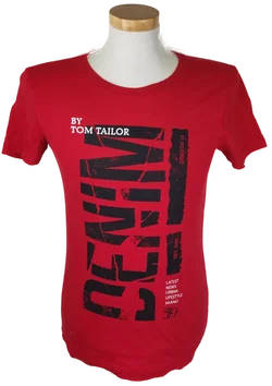 Tom Tailor Herrenshirt rot Gr. S
