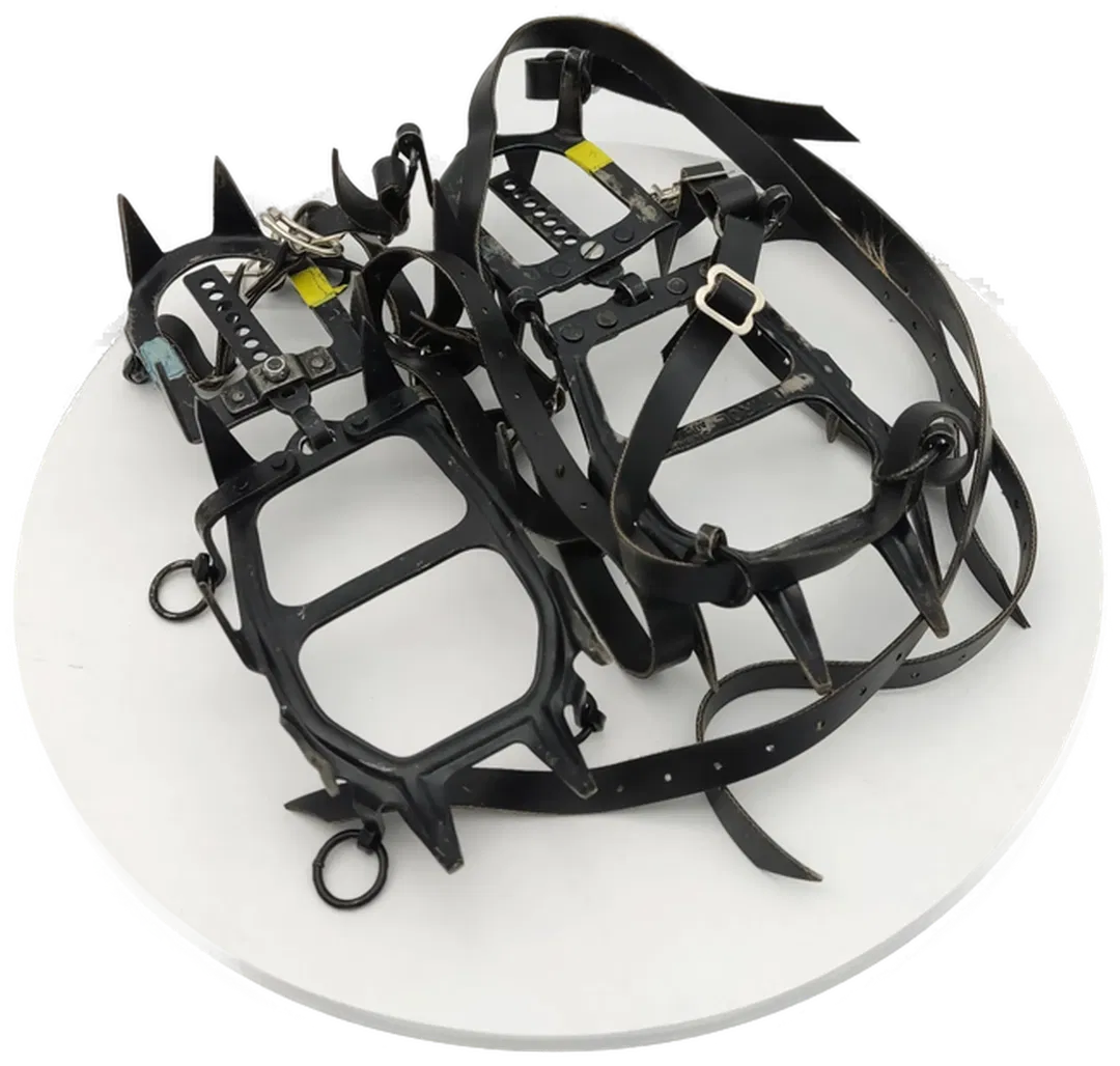 Nostalgische Gletscher- Steigeisen Herrengröße L Made in Austria - Bild 1