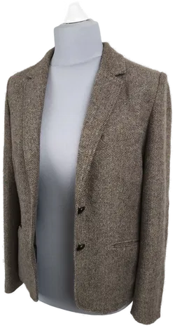 Tweedjacke, Tweedblazer, H&M, Gr. 42, Country Style - Bild 3
