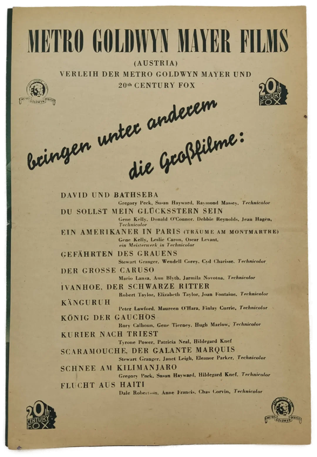 Vom Winde verweht - Illustrierter Filmkurier Nr. 1416 - 1953 – Bild 2