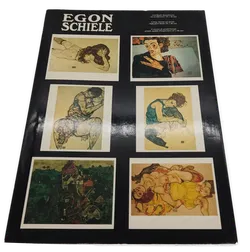 Kunstdruckmappe mit 12 Kunstdrucke 5 von Egon Schiele 4 von Keith Haring - Bild 2