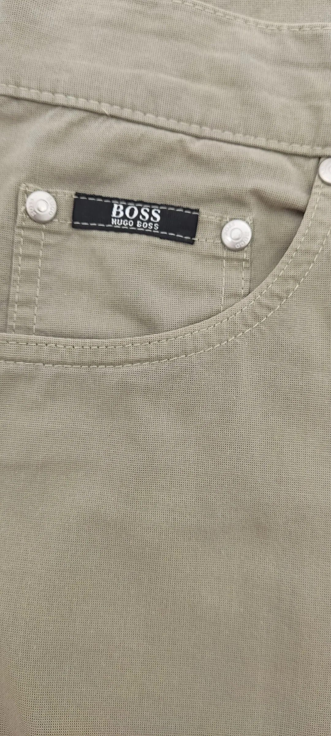 Boss Herren Hose beige Gr. 35/34 – Bild 4