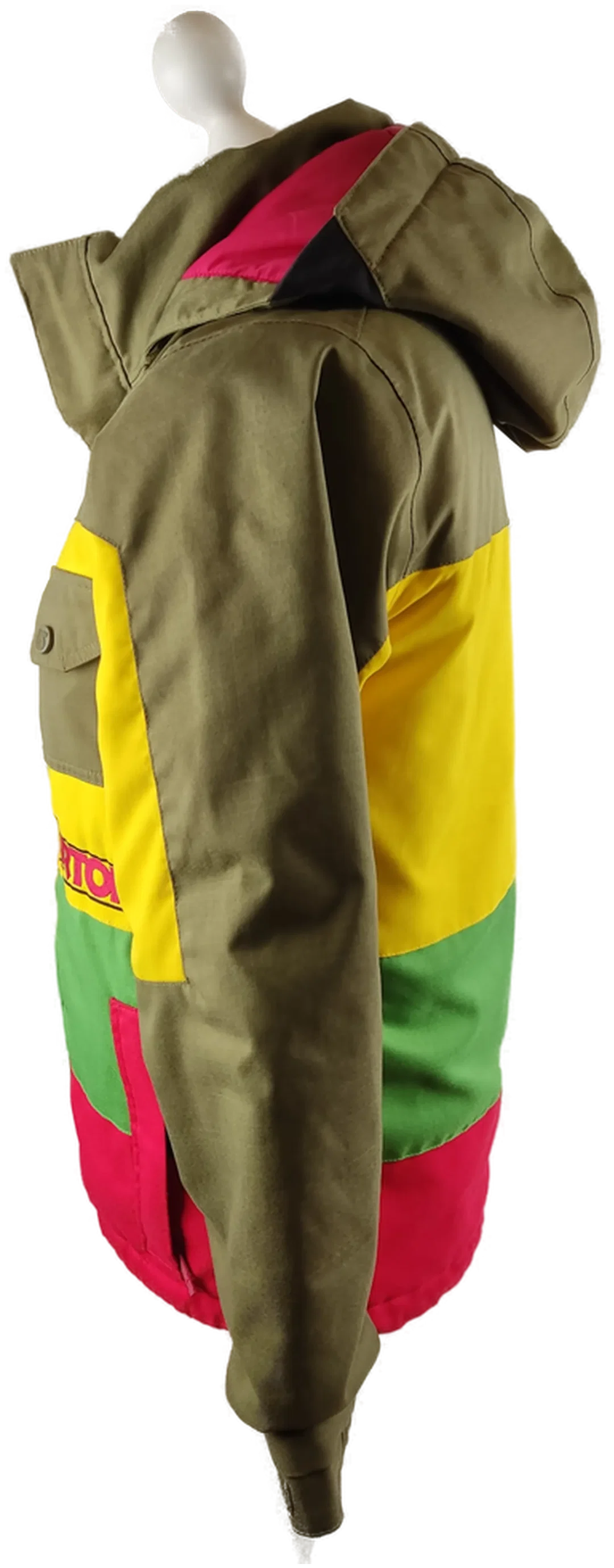 Jacke Burton Gestreift Polyester | Casual-Begleiter – Bild 2