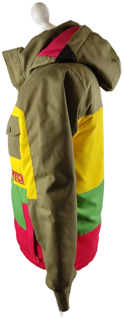 Jacke Burton Gestreift Polyester | Casual-Begleiter – Vorschau 2