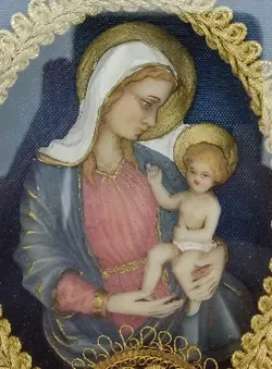 Bildrelief - Maria und Jesus - Bild 4