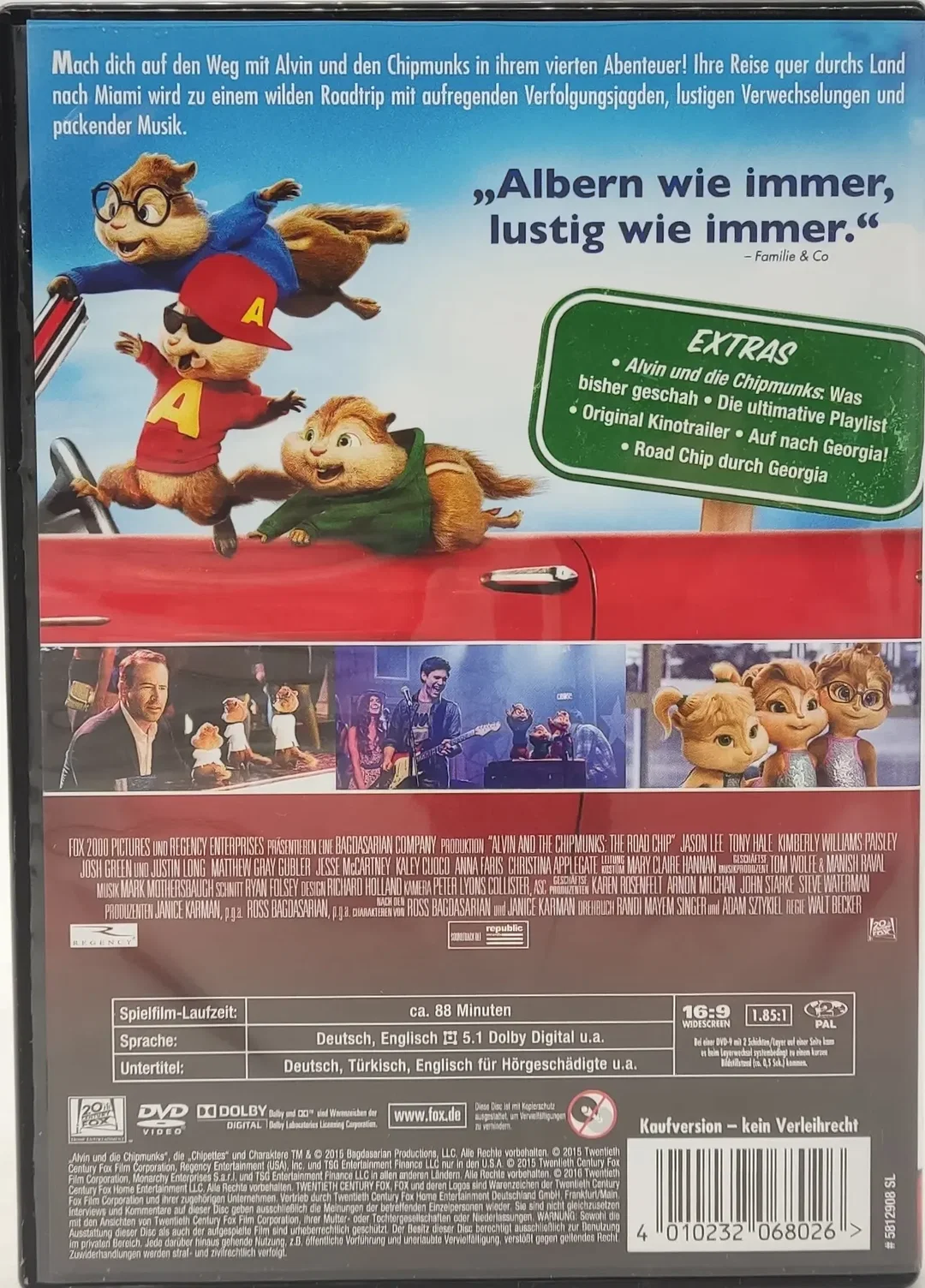 DVD "Alvin und die Chipmunks" Road Chip – Bild 2