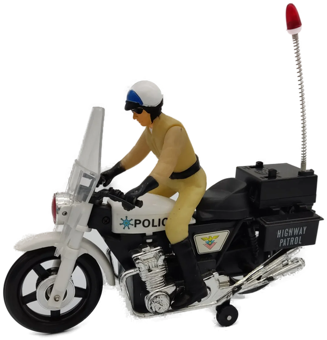 Highway Patrol Motorcycle - Vintage Toys – Bild 3