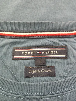 Herren T-Shirt Tommy Hilfiger Unifarben Baumwolle | Zeitlos - Bild 4