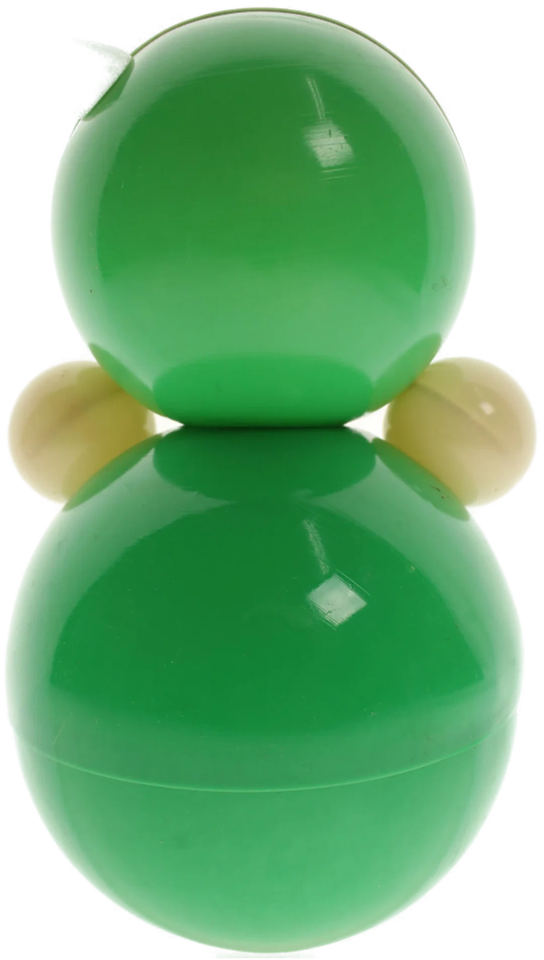 Vintage Stehaufpuppe mit Geräuschfunktion – ca. 22,5 cm – Kunststoff – Klassisches Babyspielzeug – Sammlerstück – Bild 3