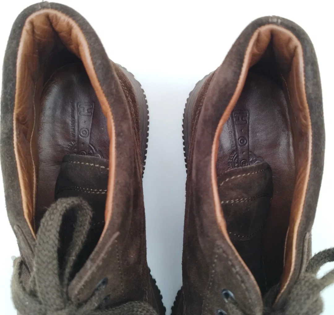 Hogan Wildleder Boots Braun Gr. 9,5 | Herbstbegleiter – Bild 6