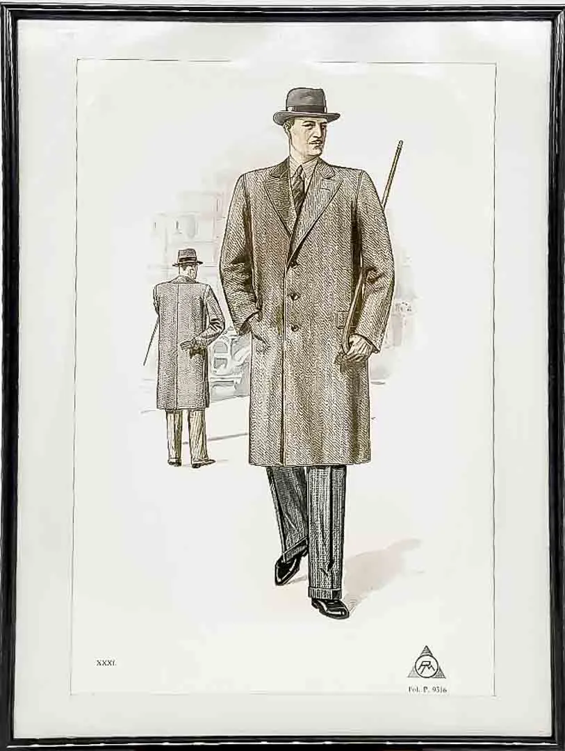 Hochwertige Modedrucke im Stil der 1920/30 – Bild 3
