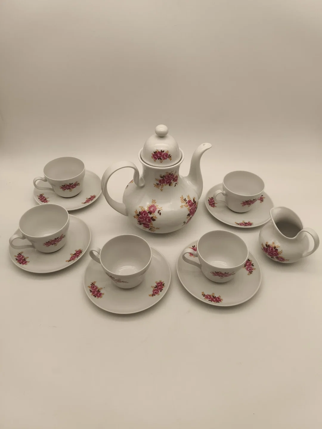 Kaffeeservice, Seltmann Weiden, Vintage, Rosen – Bild 2