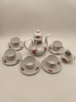 Kaffeeservice, Seltmann Weiden, Vintage, Rosen - Bild 2