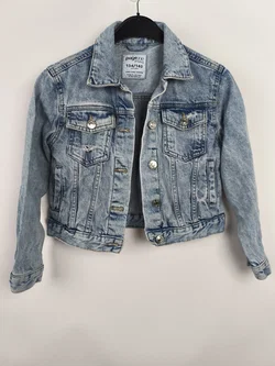 pageone, Jeansjacke Mädchen, Gr. 134-140 - Bild 1
