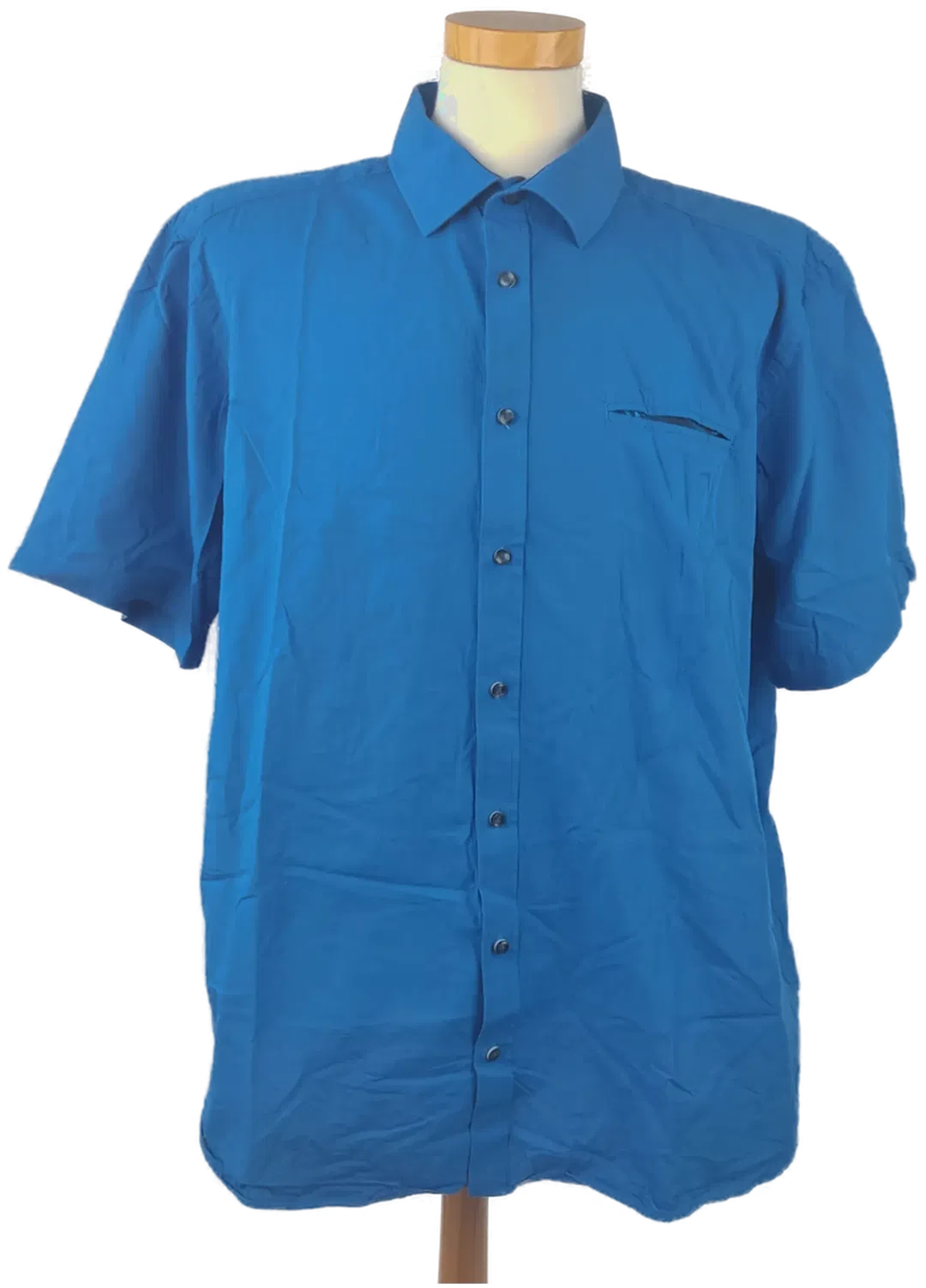 CANDA von C&A - Herrenhemd Kurzarm blau - Gr. XXL (45/46) - Bild 4