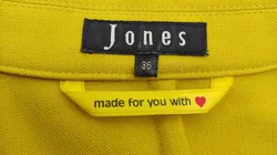 Jones, Damen Blazer casual, senf-gelb mit modischen Metallknöpfen - Gr. 36 - Bild 6