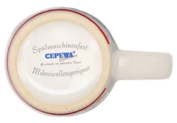 Cepewa Weihnachtstasse gemustert - Bild 6