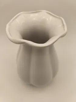 Keramikvase weiß - Bild 2