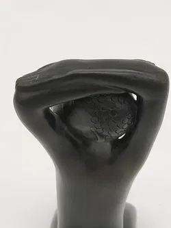 Vintage Kleine Keramikfigur Afrikaner - Bild 8