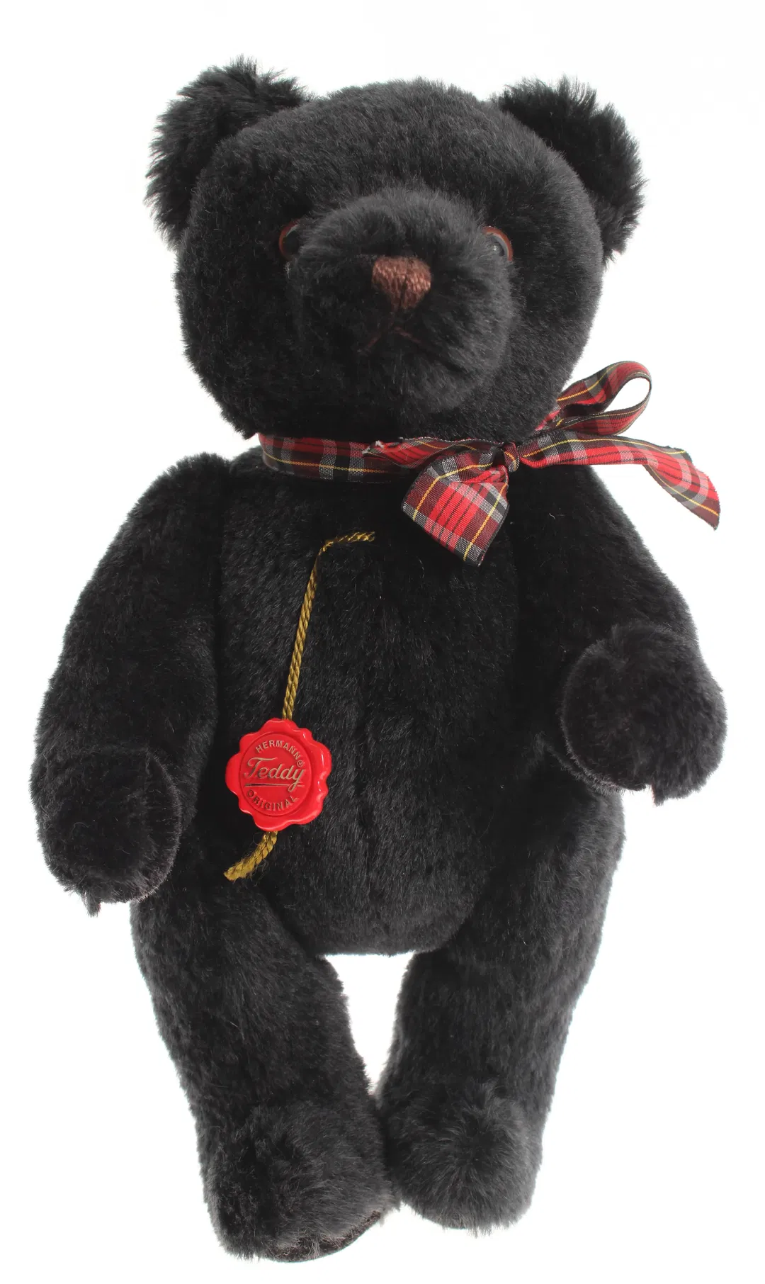 🧸 Schwarzer Teddybär – Hermann Teddy Original – ca. 33 cm - Bild 1