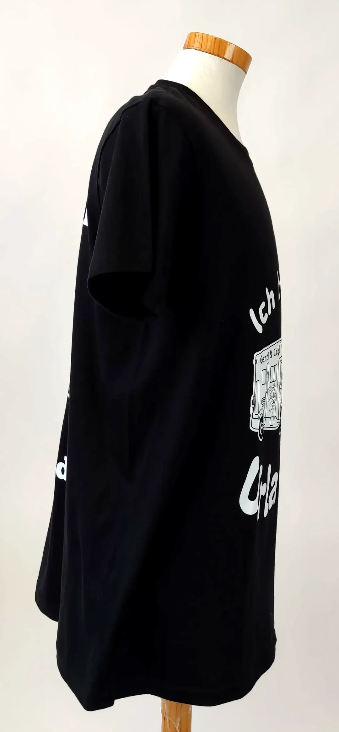 B&C, Lustiges T-Shirts, schwarz, mit Sprüchen bedruckt - Gr. XL/ EUR 52 – Bild 3