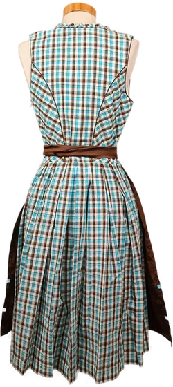 Landhaus by C&A Dirndl braun/blau/weiß Gr. S - Bild 2