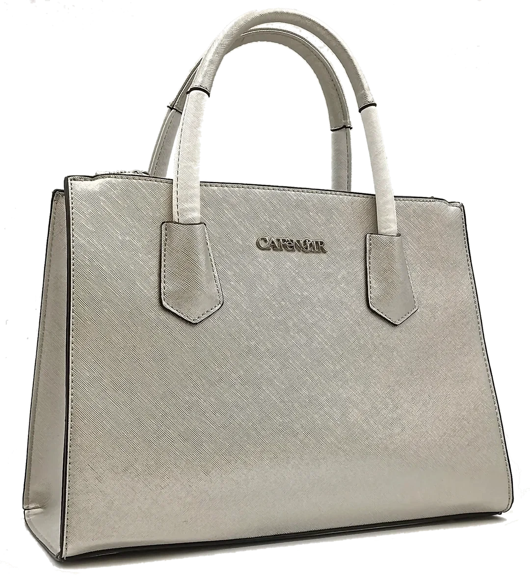 CAFèNOIR Damentasche silber – Bild 1