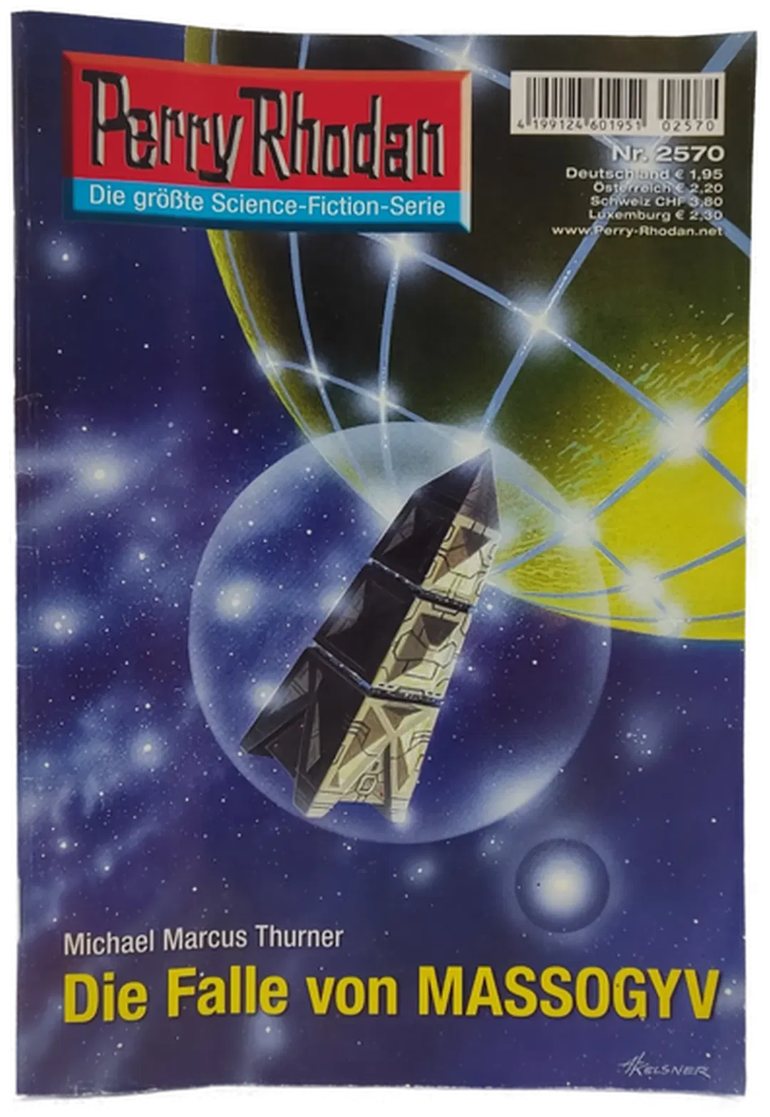 Romanheft Perry Rhodan Die Falle MASSOGYV Erstauflage Nr. 2570 - Bild 1