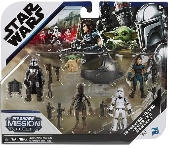 Hasbro Wars Mission Fleet The Child Beschützer 6 cm - 5er-Pack Figuren & Zubehör - F1198 – Bild 1