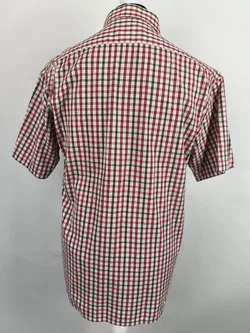 OS Trachtenhemd Herren, kariert, Gr. 39/40 – Vorschau 4
