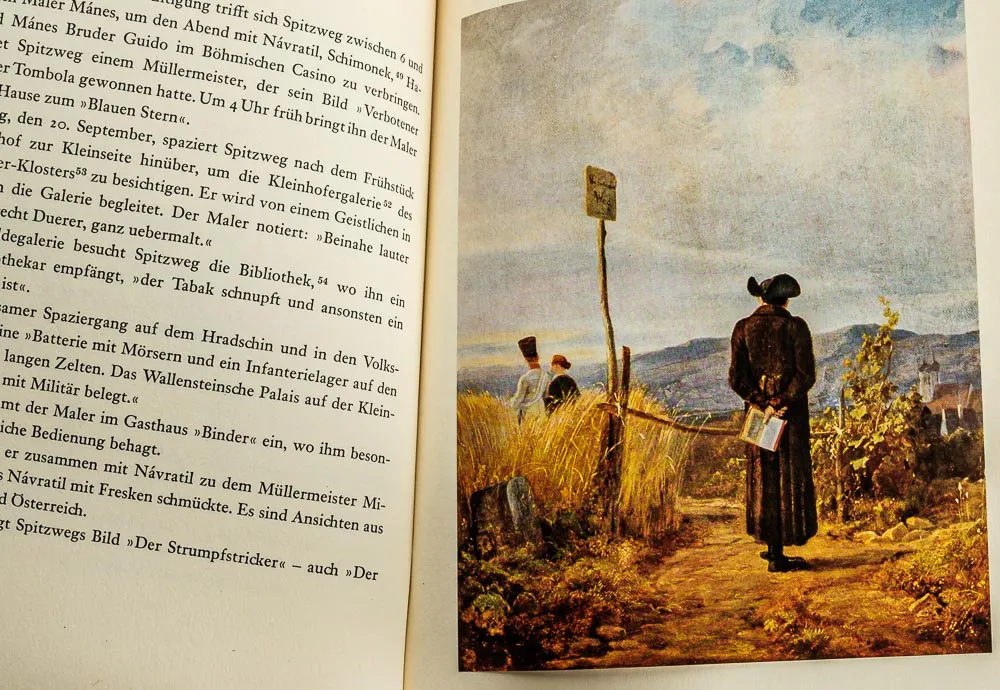 Spitzweg auf der Reise nach Prag - Wichmann Siegfried 1963 antiquarisch – Bild 2