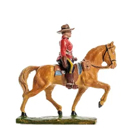 Tipple Topple Austria Kanadischer Mountie mit Pferd 50er Jahre - Bild 3