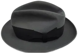 Borsalino Herren Hut grau Vintage - Bild 5