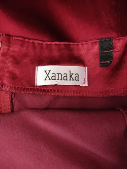 Abendkleid Dunkelrot Gr. S | Romantischer Abendlook - Bild 4