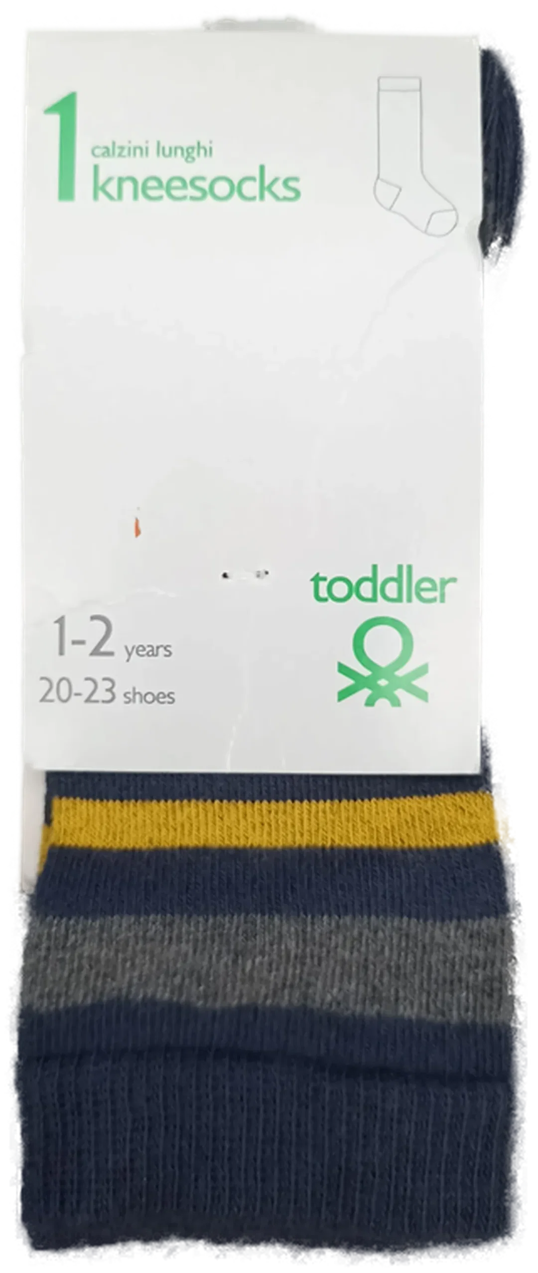 United Colors of Benetton Kindersocken gemustert Gr. Y1-2 - Bild 4