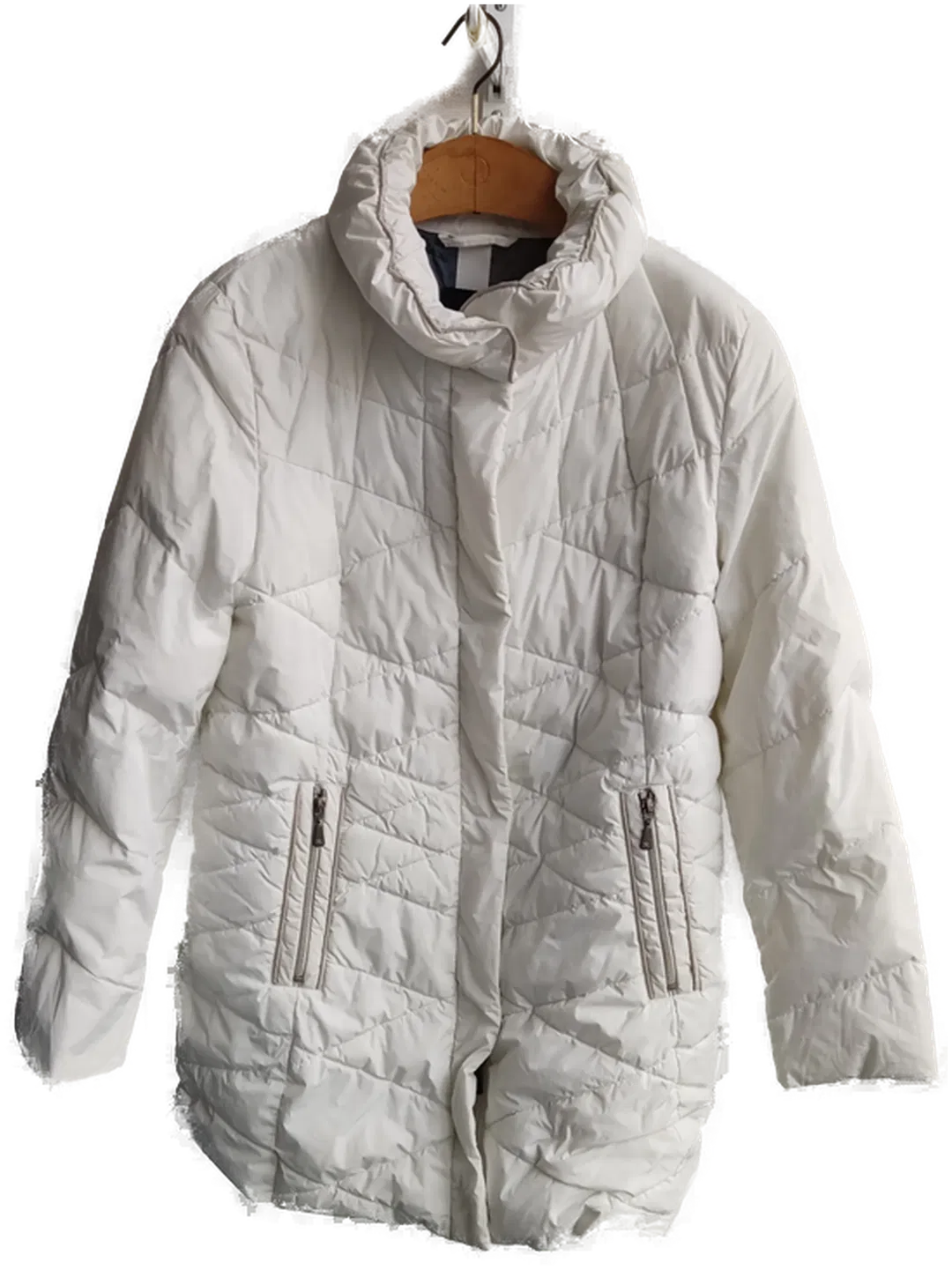 GIL BRET Damen Steppjacke in weiß/creme - Gr.:40  - Bild 4