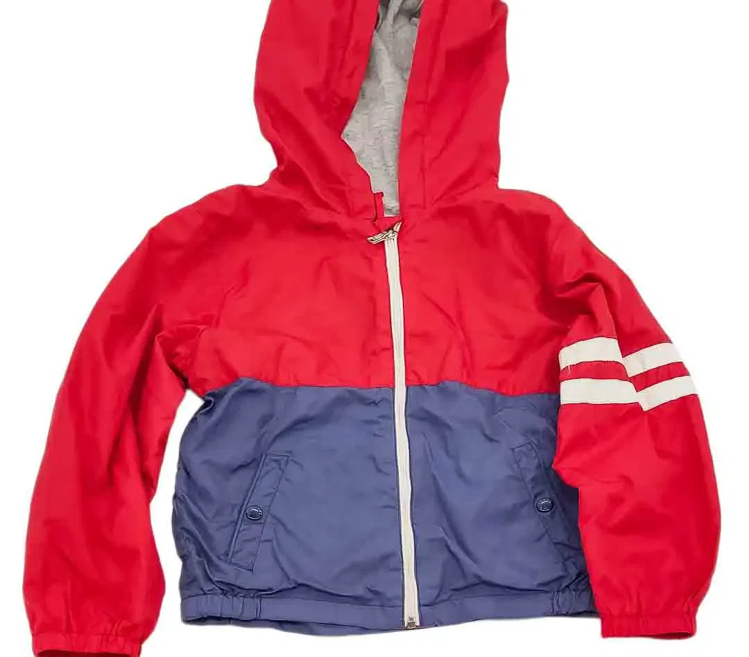 1 Stk. Windbreaker Moncler, Rot/Blau, Gr.3 - Bild 1