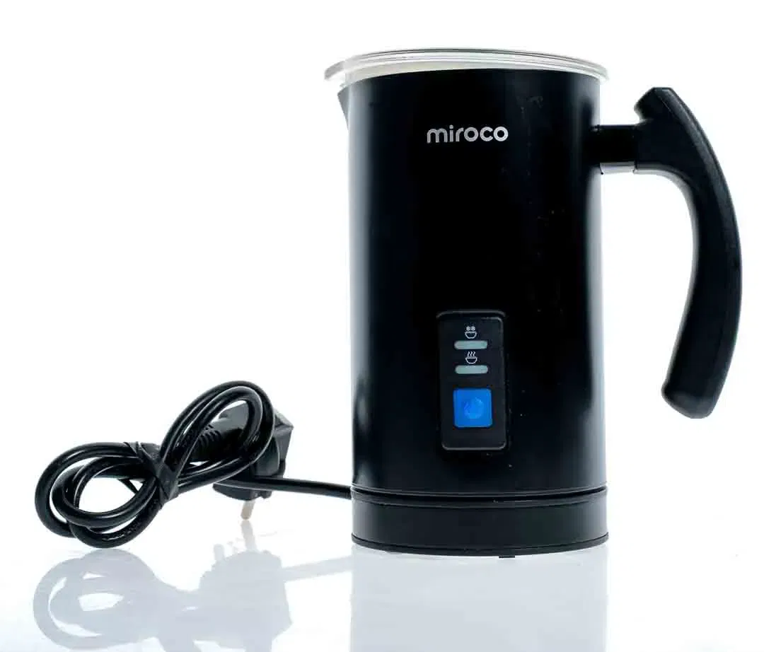 Miroco Elektrischer Milchaufschäumer Schwarz mit Heizfunktion - Bild 4
