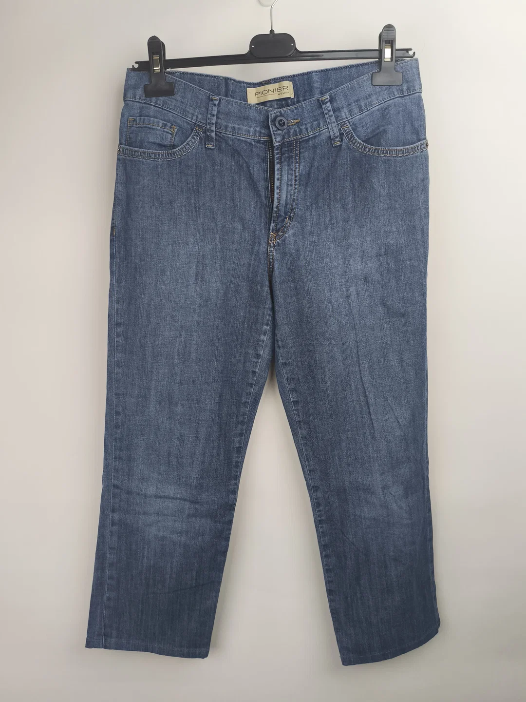 Pionier, 3/4 Länge Damenjeans, Gr. 38 – Bild 2