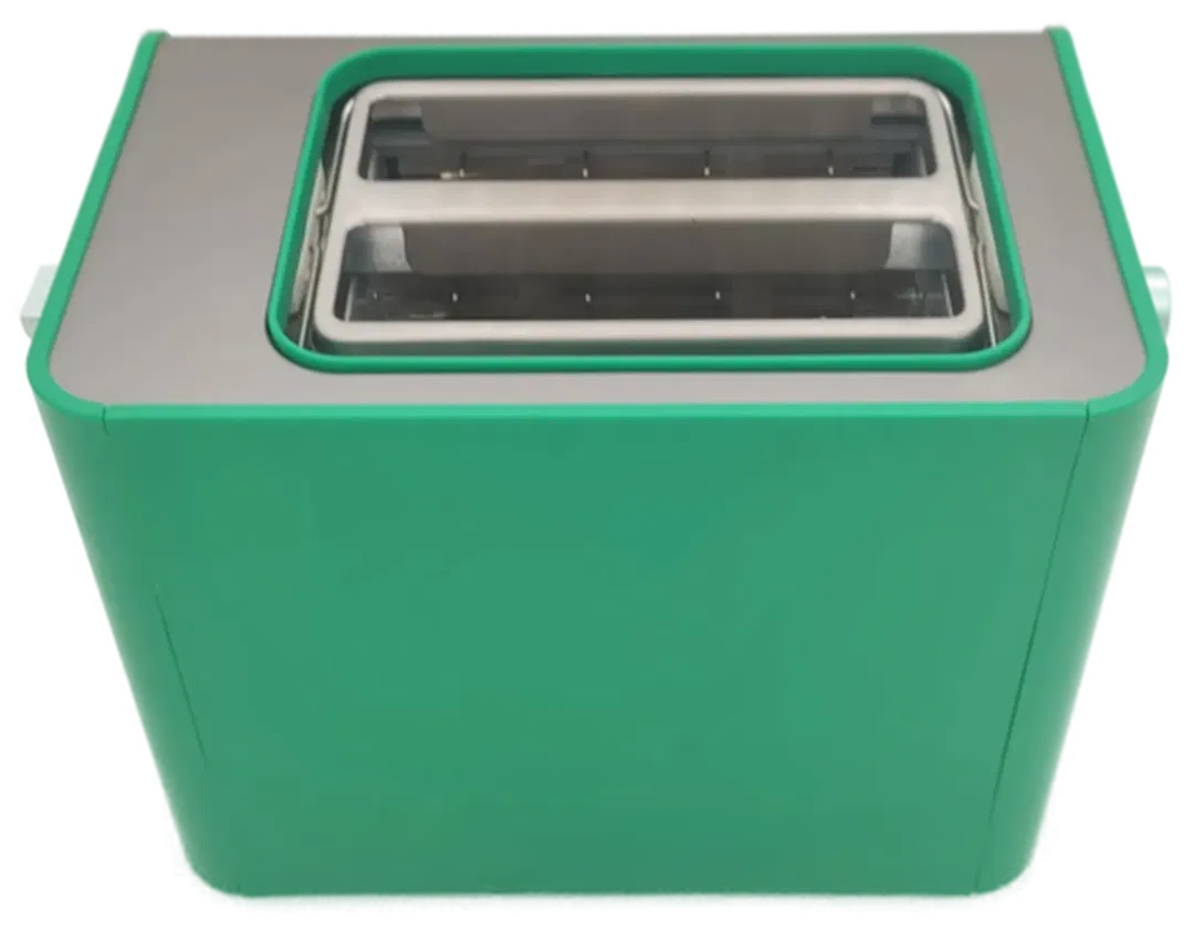 Simpex Colors Design-Toaster (2-Scheiben, grün/silber) - Bild 4
