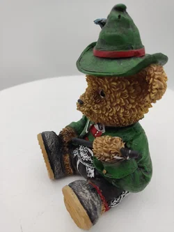 Bayerischer Teddybär Keramik | Keramik-Unikat - Bild 4