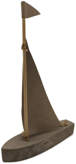 Dekoobjekt Segelschiff, Beton - Bild 2