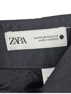 ZARA Damen Hose, grau - Gr. XS / 34 – Vorschau 5