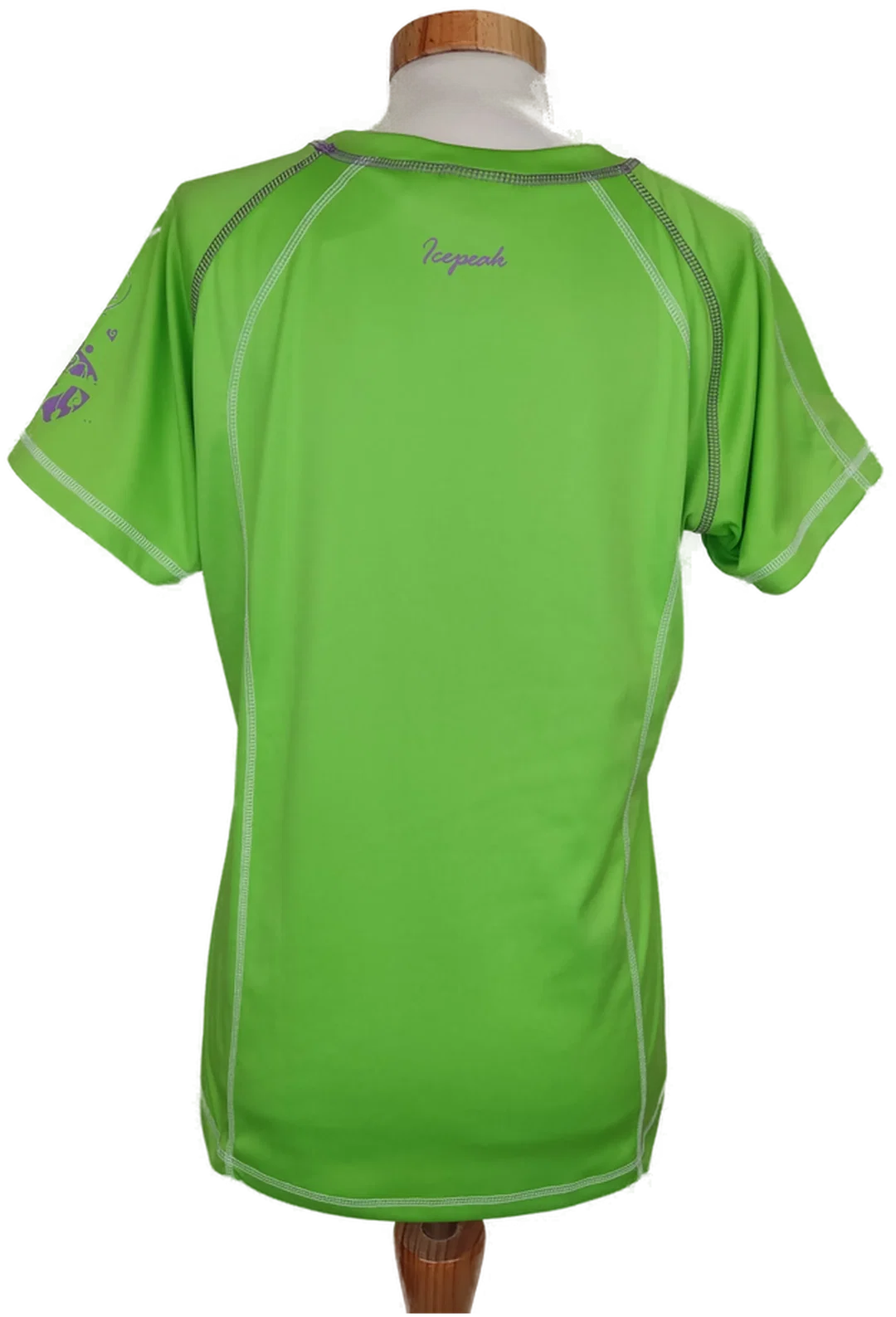 Icepeak Damen T-Shirt grün mit Druck - L/44 – Bild 2